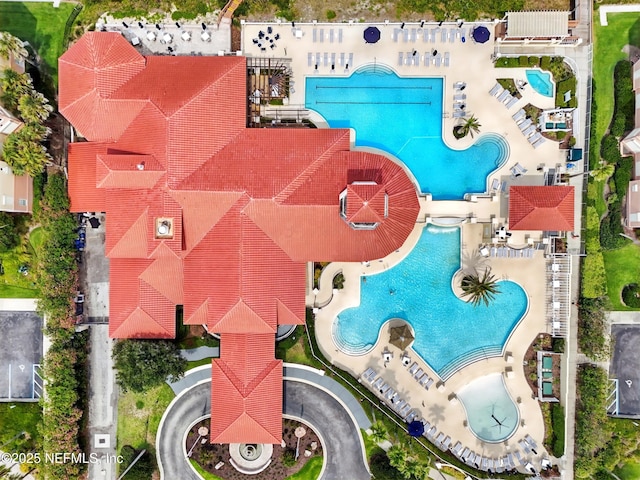310 S Ocean Grande Dr Unit 205, Ponte Vedra Beach, FL 32082 - bird's eye view of a pool
