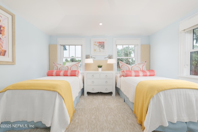 365 8th St, Atlantic Beach, FL 32233 - carpeted bedroom with multiple windows