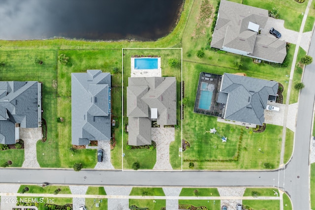 46 Hydrilla Ct, Saint Augustine, FL 32095 - aerial view of residential area featuring property parcel outlined