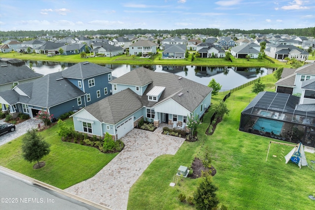 46 Hydrilla Ct, Saint Augustine, FL 32095 - aerial perspective of suburban area with a large body of water