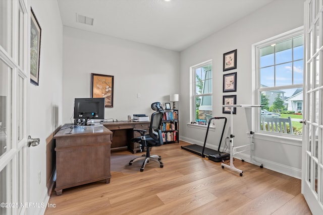 46 Hydrilla Ct, Saint Augustine, FL 32095 - office with light wood-style floors and baseboards