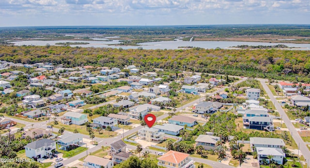 23 Moody Dr, Palm Coast, FL 32137 - aerial view of residential area with a nearby body of water