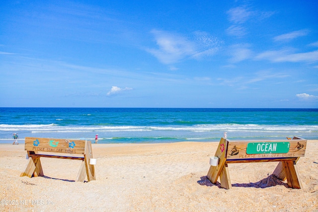 23 Moody Dr, Palm Coast, FL 32137 - water view featuring nearby beach