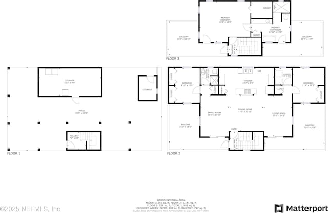 23 Moody Dr, Palm Coast, FL 32137 - floor plan / room layout