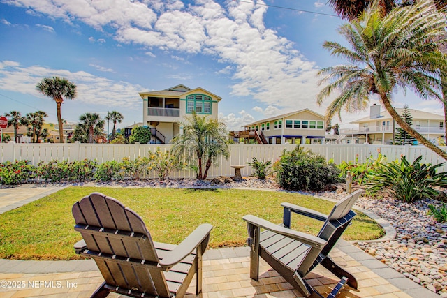 23 Moody Dr, Palm Coast, FL 32137 - view of yard with a patio