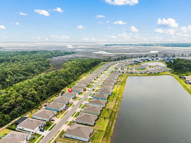85600 Stonehurst Pkwy, Fernandina Beach, FL 32034 - aerial view of residential area featuring a nearby body of water