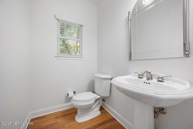 2049 Seminole Rd, Atlantic Beach, FL 32233 - bathroom featuring baseboards and wood finished floors