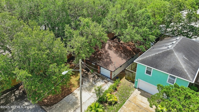 494 Acacia St, Saint Augustine Beach, FL 32080 - aerial view of property and surrounding area