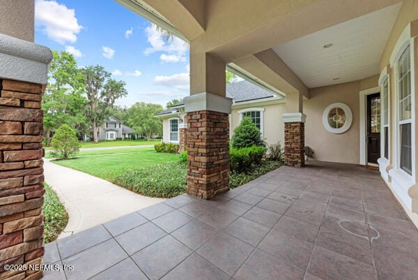 1821 Wind Ridge Ct, Fleming Island, FL 32003 - view of patio