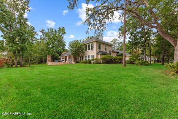 1821 Wind Ridge Ct, Fleming Island, FL 32003 - view of grassy yard