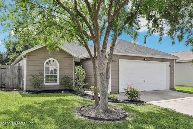 1645 Teaberry Dr, Middleburg, FL 32068 - single story home with an attached garage, concrete driveway, and a shingled roof
