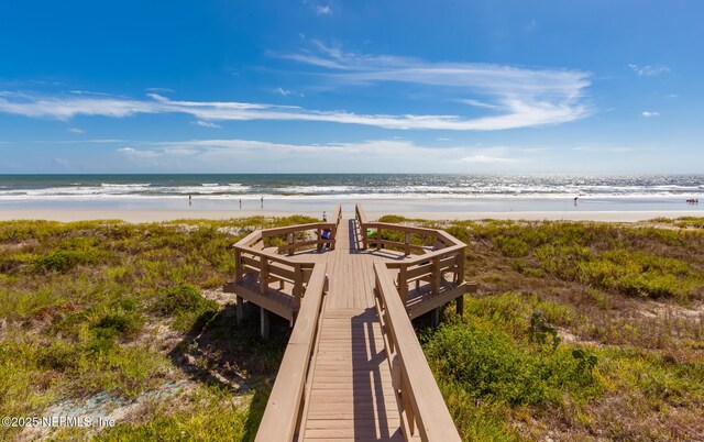 4427 Royal Tern Ct, Jacksonville Beach, FL 32250 - view of community featuring view of water and beach