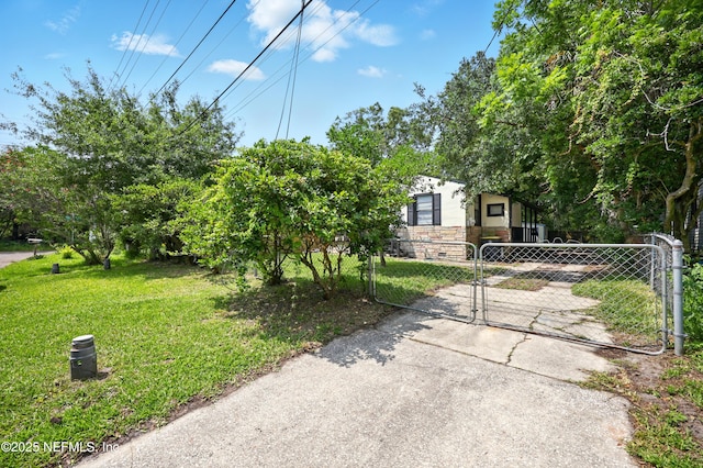 1176 Dancy St, Jacksonville, FL 32205 - view of front of home with a gate