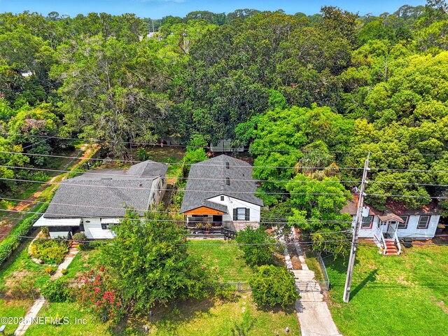 1176 Dancy St, Jacksonville, FL 32205 - view of subject property with a forest