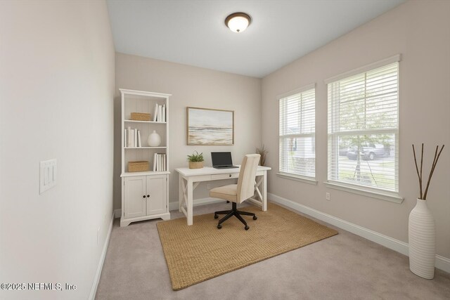 286 Holly Landing Way, Saint Augustine, FL 32092 - office area with carpet floors and baseboards
