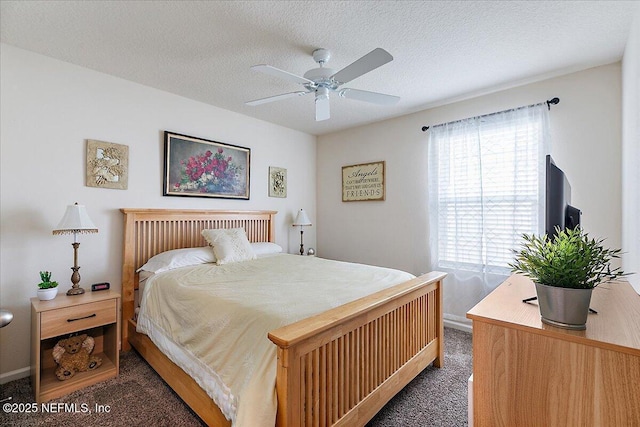 3448 Cliffside Way, Green Cove Springs, FL 32043 - carpeted bedroom with baseboards and ceiling fan