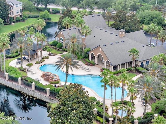 10961 Burnt Mill Rd Unit 1534, Jacksonville, FL 32256 - community pool with a patio area and a water view