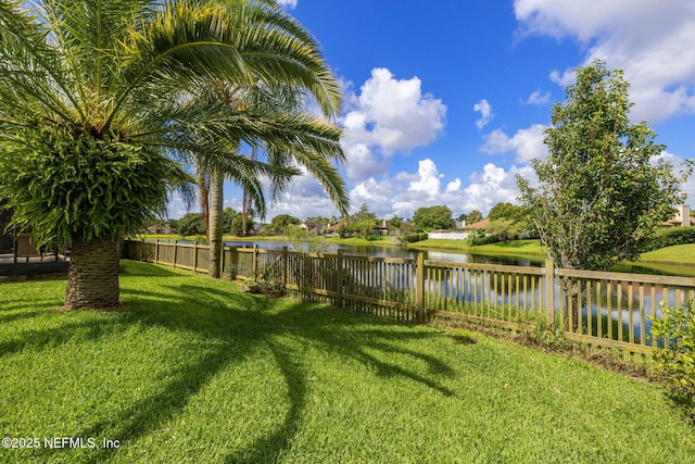 4458 Deep River Way E, Jacksonville, FL 32224 - fenced backyard with a water view