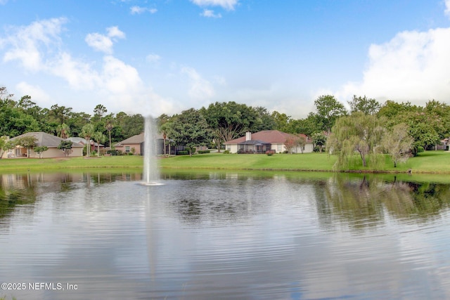4458 Deep River Way E, Jacksonville, FL 32224 - water view with a tree filled landscape