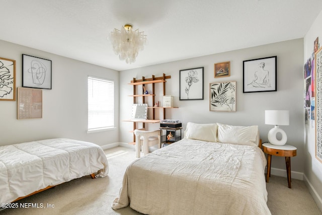 843 Windley Dr, Saint Augustine, FL 32092 - bedroom featuring light carpet and baseboards