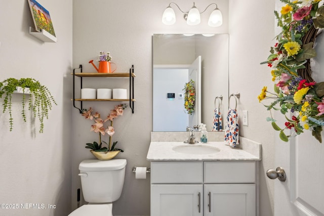 70 Creekmore Dr, Saint Augustine, FL 32092 - bathroom with vanity and toilet