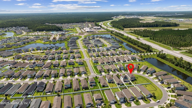 70 Creekmore Dr, Saint Augustine, FL 32092 - aerial perspective of suburban area featuring a nearby body of water