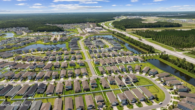 70 Creekmore Dr, Saint Augustine, FL 32092 - aerial perspective of suburban area featuring a large body of water