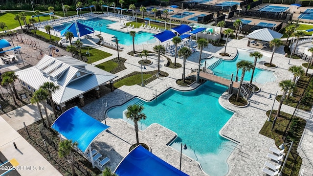 70 Creekmore Dr, Saint Augustine, FL 32092 - community pool featuring a water slide