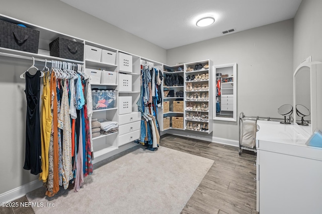 83 Tortola Way, Saint Johns, FL 32259 - spacious closet featuring wood finished floors