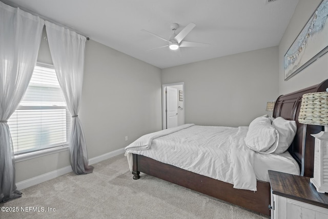 83 Tortola Way, Saint Johns, FL 32259 - bedroom with multiple windows, light carpet, and ceiling fan