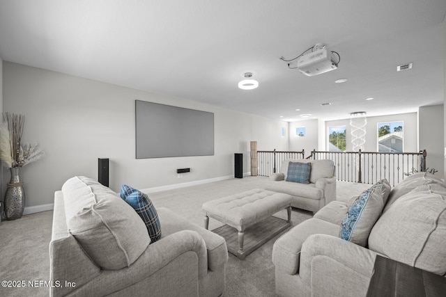 83 Tortola Way, Saint Johns, FL 32259 - home theater featuring carpet flooring