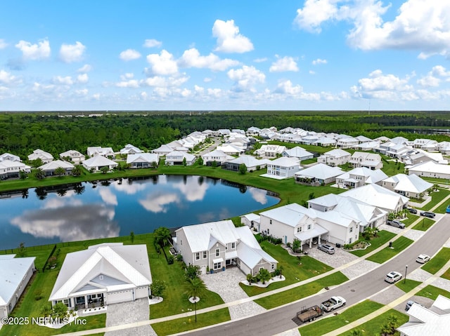 83 Tortola Way, Saint Johns, FL 32259 - aerial view of residential area featuring a large body of water and a forest