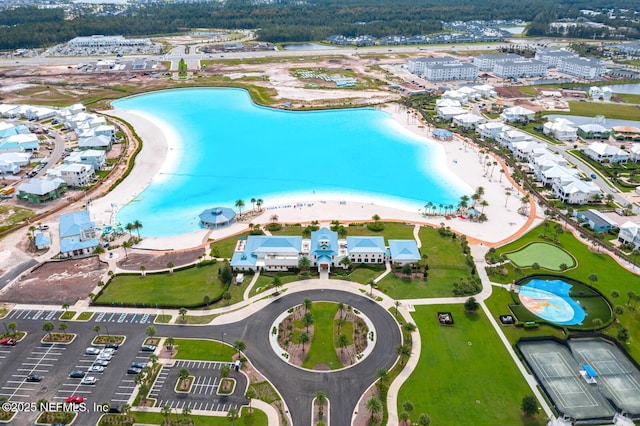 83 Tortola Way, Saint Johns, FL 32259 - aerial view of property and surrounding area with a pool area