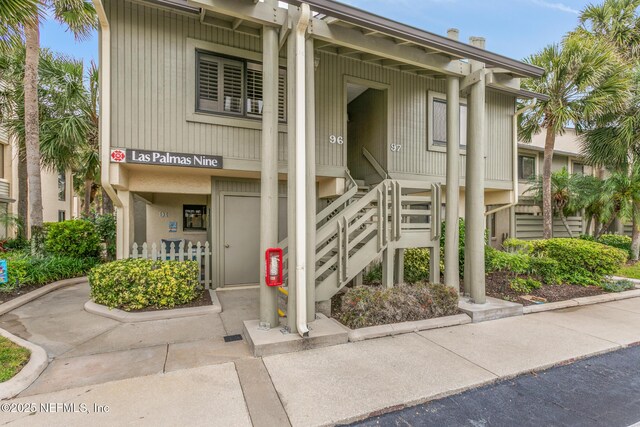 97 Village Las Palmas Cir, Saint Augustine, FL 32080 - view of front of property featuring stairway