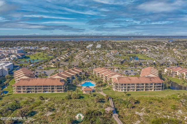 97 Village Las Palmas Cir, Saint Augustine, FL 32080 - aerial view of property and surrounding area with a nearby body of water and nearby suburban area