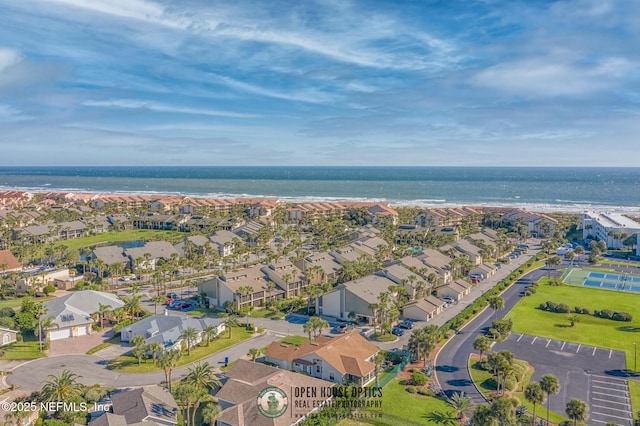 97 Village Las Palmas Cir, Saint Augustine, FL 32080 - aerial view of property and surrounding area with a large body of water and nearby suburban area