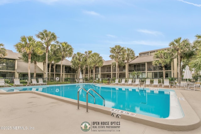 97 Village Las Palmas Cir, Saint Augustine, FL 32080 - community pool featuring a patio area