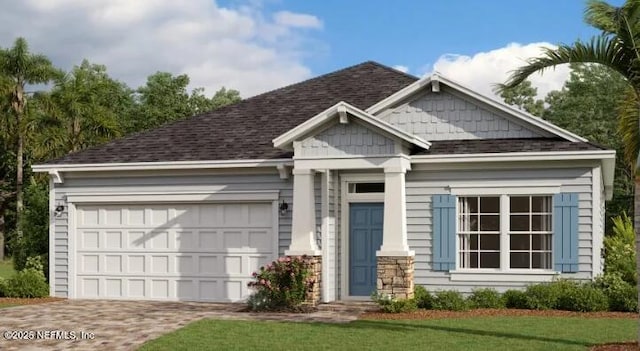 85 Otsego Ln, Saint Johns, FL 32092 - craftsman-style house featuring a garage and driveway