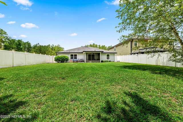 81014 Lockhaven Dr, Yulee, FL 32097 - back of house with a sunroom and stucco siding
