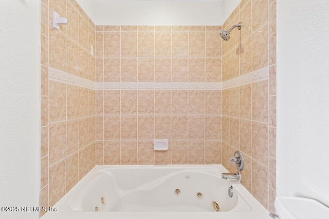 66 W 14th St, Atlantic Beach, FL 32233 - full bathroom with a combined bath / shower with jetted tub and toilet