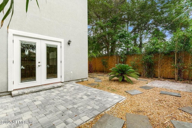 66 W 14th St, Atlantic Beach, FL 32233 - view of patio with french doors