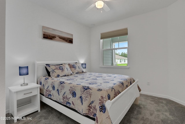 564 Jubilee Cir, Yulee, FL 32097 - bedroom featuring carpet floors and a ceiling fan