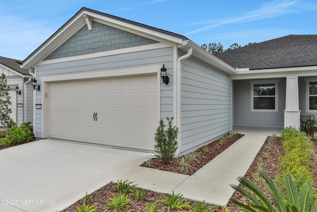 564 Jubilee Cir, Yulee, FL 32097 - garage with concrete driveway
