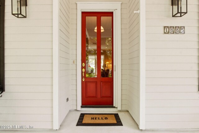 1885 Floyd St, Fernandina Beach, FL 32034 - view of property entrance