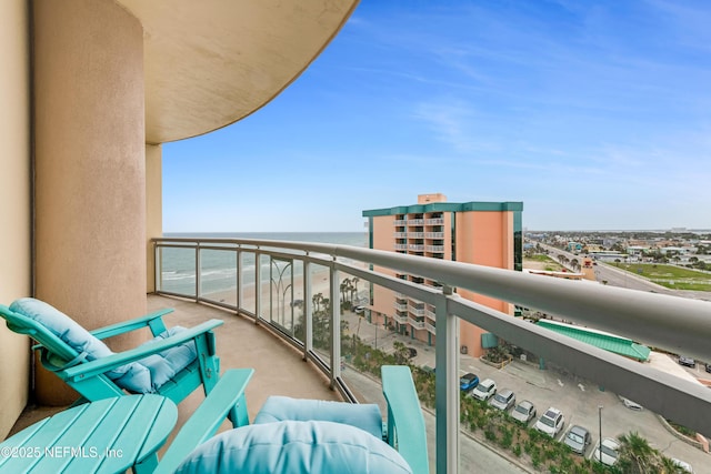 1925 S Atlantic Ave Unit 810, Daytona Beach Shores, FL 32118 - balcony with a water view