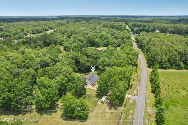 2443 SE 150th St, Starke, FL 32091 - aerial view of a forest