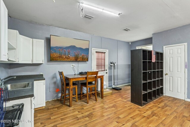 2443 SE 150th St, Starke, FL 32091 - dining space with light wood-type flooring