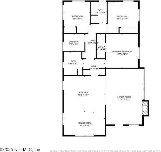 416 Margaret St, Neptune Beach, FL 32266 - floor plan / room layout