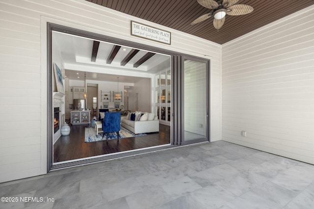97 Marquesa Cir, Saint Johns, FL 32259 - view of patio featuring a ceiling fan