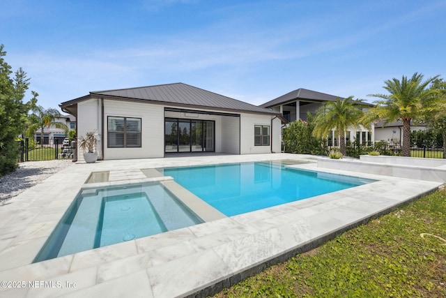 97 Marquesa Cir, Saint Johns, FL 32259 - view of pool with a patio and a pool with connected hot tub